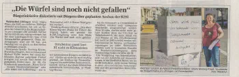 Die Würfel sind noch nicht gefallen